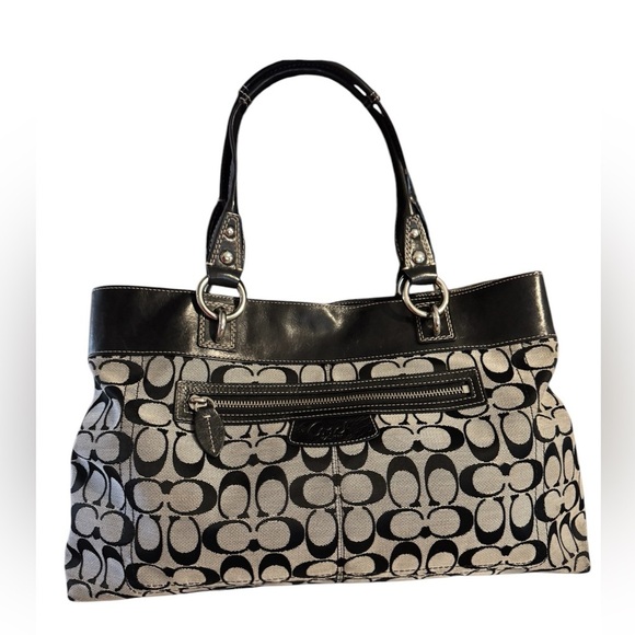 Coach Penelope Signature Shoulder / Tote Bag | Good Used Condition - Picture 1 of 17